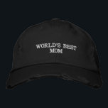 Casquette Brodée Meilleure maman du monde<br><div class="desc">Faites savoir à maman qu'elle est la meilleure maman au monde !</div>