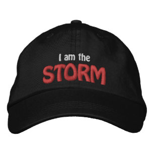 Casquette Brodée Mens Sports Amusante nouveauté Je suis la tempête