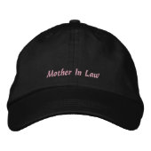 Casquette Brodée Mère en droit (Devant)