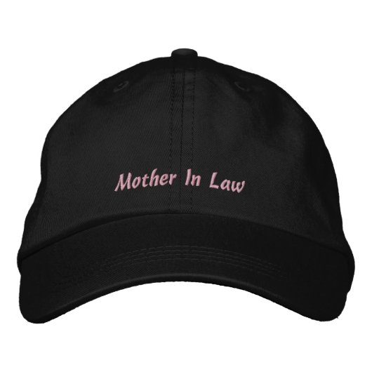 Casquette Brodée Mère en droit (Devant)