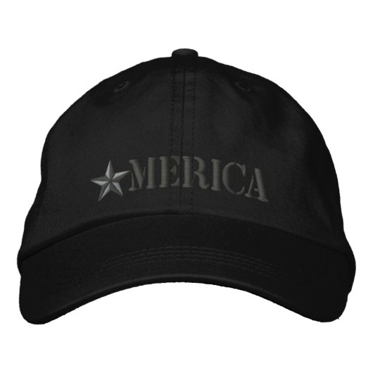Casquette Brodée Merica Star (Devant)