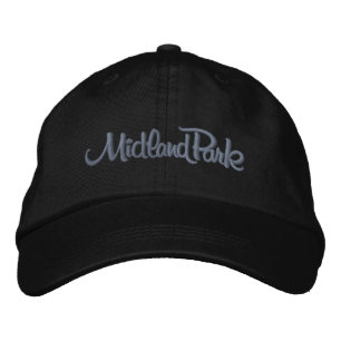 Casquette Brodée Midland Park Vintage Retro Modern