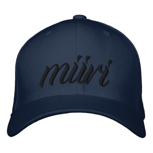 Casquette brodée MIIRI (Devant)