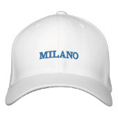 Casquette Brodée Milano (Devant)