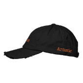 Casquette Brodée minimaliste (Gauche)