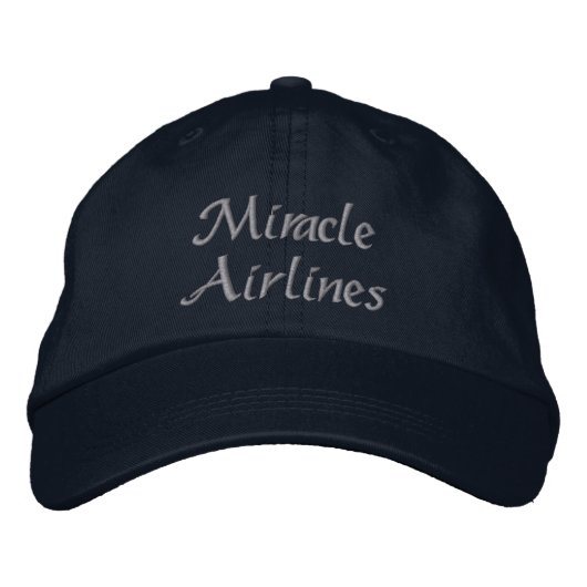Casquette Brodée Miracle Airlines (Devant)