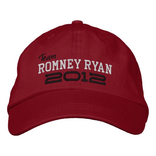 Casquette Brodée Mitt Romney Paul Ryan 2012 (Devant)