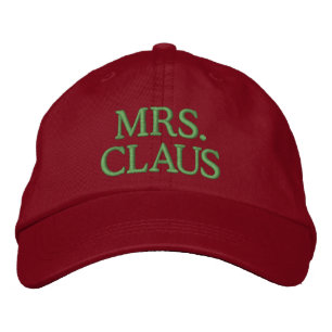 Casquette Brodée Mme Claus