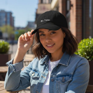 Casquette Brodée Mme Nom personnalisé Cadeau de mariage Cadeau de l
