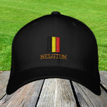 Casquette Brodée Mode Belgique & Drapeau belge / Patriotes de Bruxe<br><div class="desc">Casquettes brodés : Belgique & Belgique Drapeau mode baseball / chapeaux camionneurs pour les patriotes belges - amour mon pays,  voyage,  vacances / fans de sport</div>