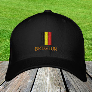 Casquette Brodée Mode Belgique & Drapeau belge / Patriotes de Bruxe