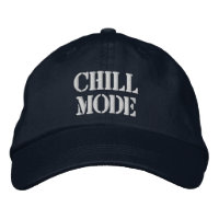 Mode Chill Texte personnalisé Vibes Relax Navy Par