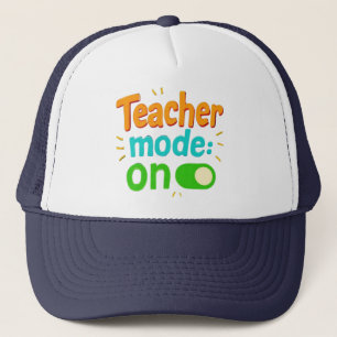 Casquette brodée "Mode Enseignant Activé" – Enseig