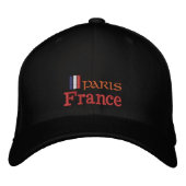 Casquette Brodée Mode Paris & France / Patriotes du drapeau françai (Devant)