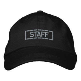 Casquette Brodée Modern Industrial Dashed Box Logo Custom Text