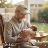 Casquette Brodée Modern Personalized Text Embroidered Baseball Cap 