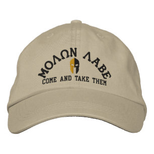 Casquette Brodée Molon Labe Star Embroidery