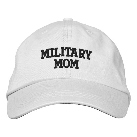 CASQUETTE BRODÉE MOM MILITAIRE (Devant)