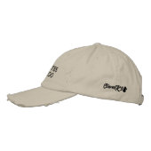 Casquette Brodée Mon chien déteste les racistes (Gauche)