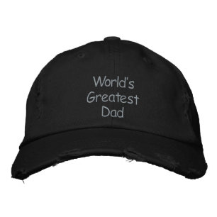 Casquette Brodée Monde le plus grand papa ~