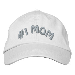 Casquette Brodée Mondes mignons Meilleur Numéro Un #1 Maman