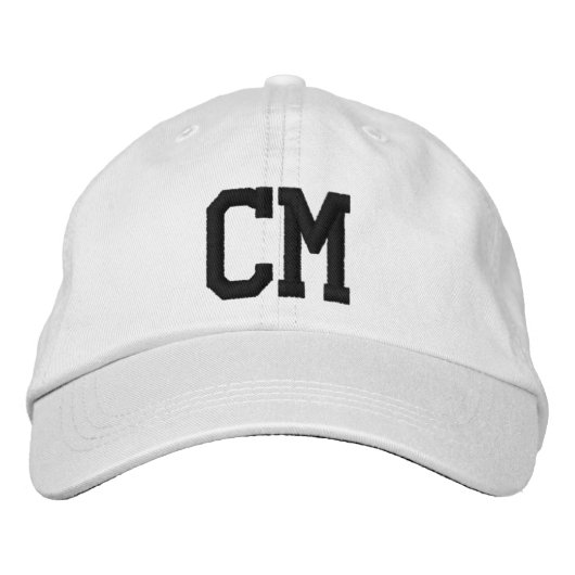 CASQUETTE BRODÉE MONOGRAM CM HATS (Devant)