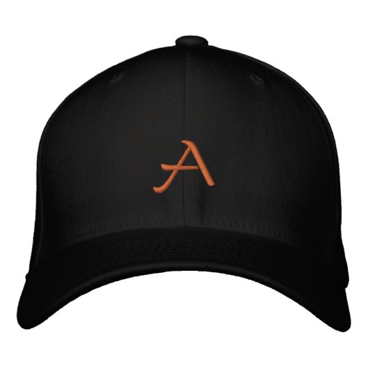 Casquette Brodée Monogramme A (une ou deux meilleures lettres) (Devant)
