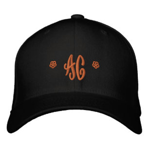 Casquette Brodée Monogramme * AC * (meilleur avec deux lettres)