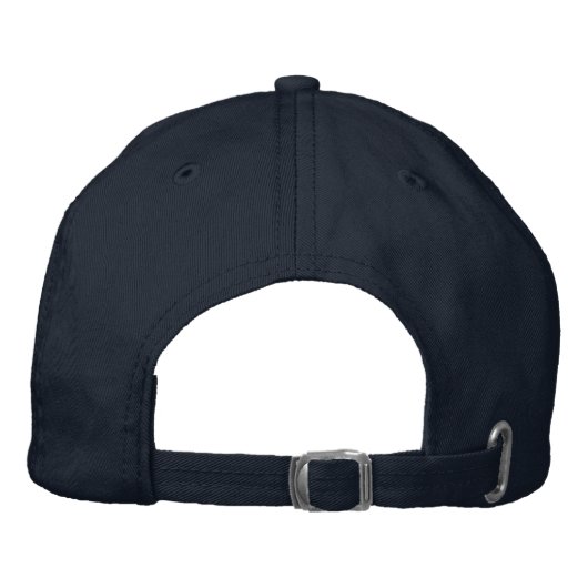 Casquette Brodée Monogramme de script trois Monogramme initial (Dos)
