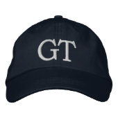CASQUETTE BRODÉE MONOGRAMME GT (Devant)