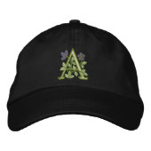 Casquette Brodée Monogramme initial A (Devant)