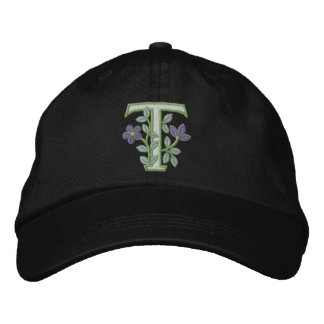 Casquette Brodée Monogramme initial T