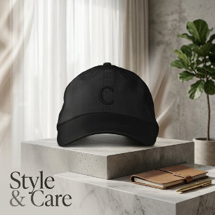 Casquette Brodée Monogramme personnalisé