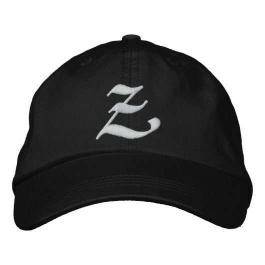 CASQUETTE BRODÉE MONOGRAMMES (Devant)