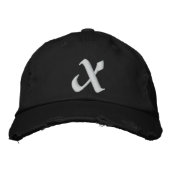 CASQUETTE BRODÉE MONOGRAMMES (Devant)