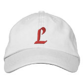 CASQUETTE BRODÉE MONOGRAMMES (Devant)