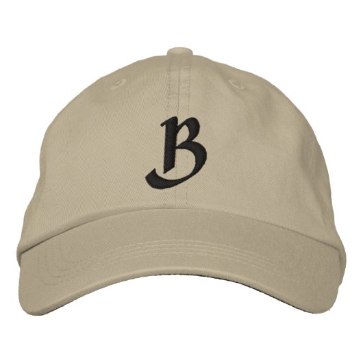 CASQUETTE BRODÉE MONOGRAMMES (Devant)