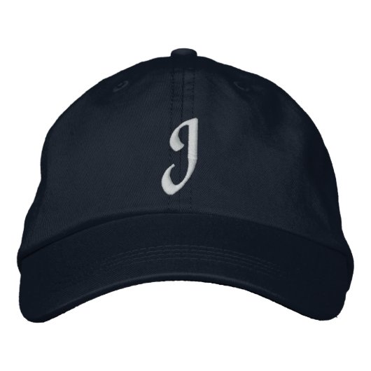 CASQUETTE BRODÉE MONOGRAMMES (Devant)