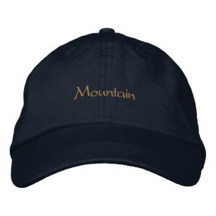 Casquette Brodée Montagne Imprimée Frissons aventures exploration