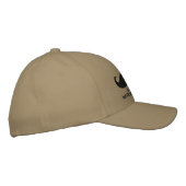 Casquette Brodée moustache i vous une question (Droite)