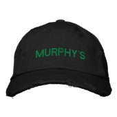 CASQUETTE BRODÉE MURPHY'S (Devant)