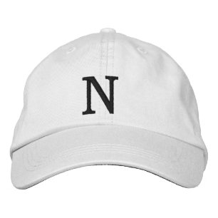 Casquette Brodée N lettre