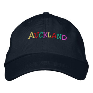 Casquette Brodée Namedrop Nation_Auckland multicolore