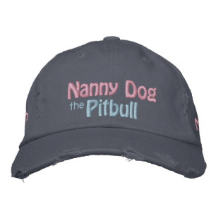 Casquette Brodée Nanny Dog, American Pit Bull Terrier, APBT