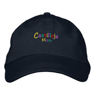 Casquette Brodée Nation_Castilleja Maman multicolore