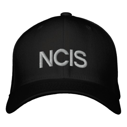 CASQUETTE BRODÉE NCIS (Devant)