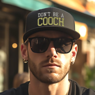 Casquette Brodée Ne soyez pas un Chooch Funny East Coast Italien