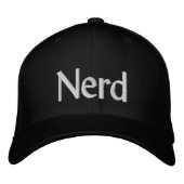Casquette Brodée Nerd (Devant)