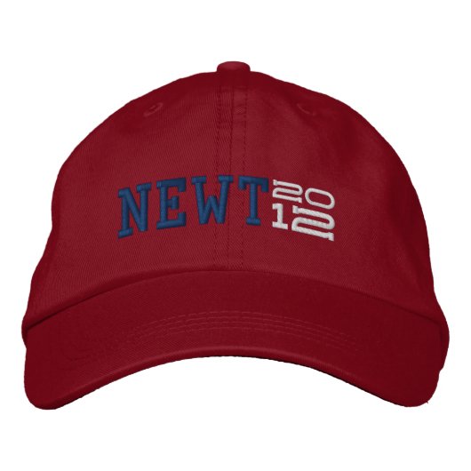 Casquette Brodée Newt Gingrich Vingt-douze 2012 (Devant)