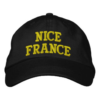 CASQUETTE BRODÉE NICE FRANCE